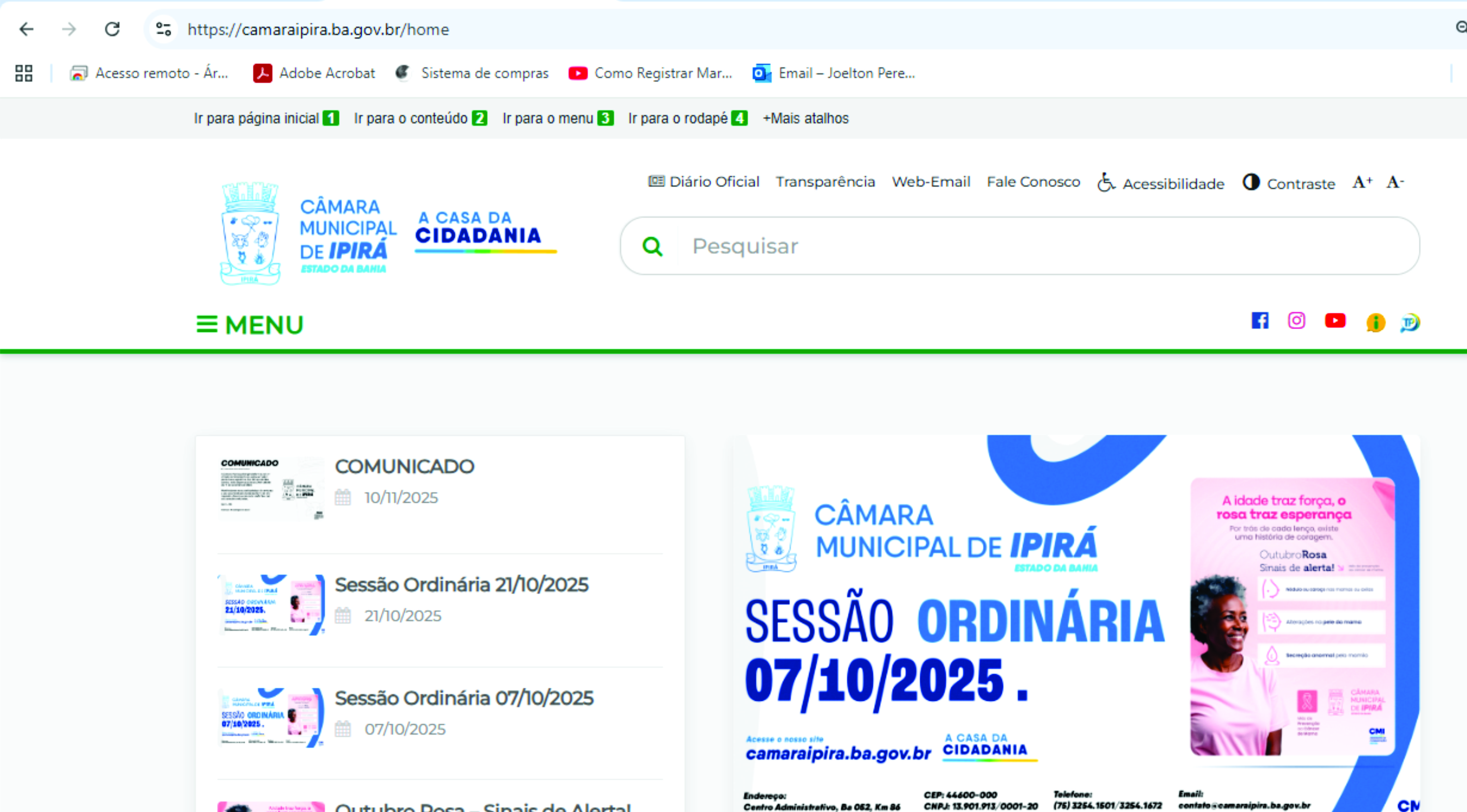 Câmara Municipal de Ipirá